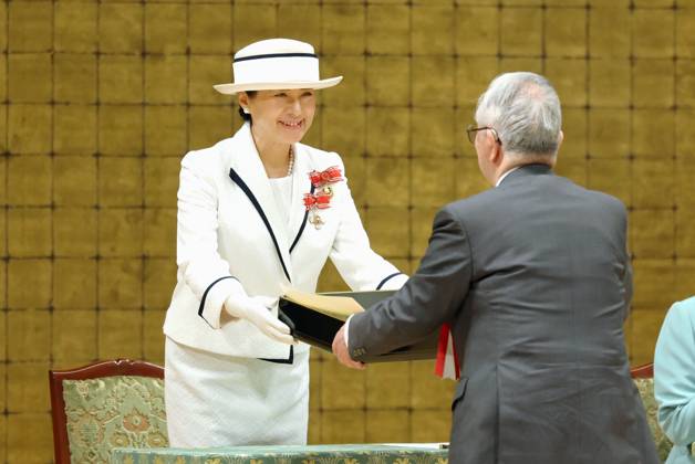 Japan, Kaiserin Masako bei Preisverleihung in Tokio