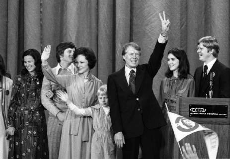 USA, Wahlsieg von Jimmy Carter, 50. Jahrestag am 02. November