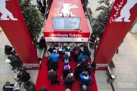 Berlinale - Ticket sales in the Potsdamer Platz Arcades