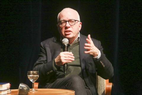 Michael Wolff - Book premiere Feuer und Zorn at the Volksbühne Berlin