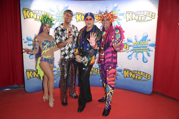 Circus Charles Knie show premiere in Hamburg