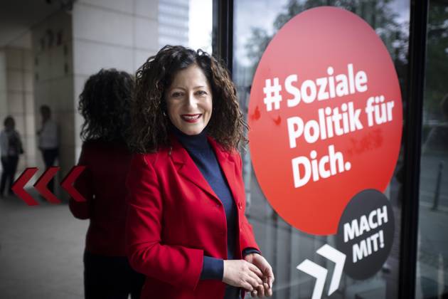 Berlin, SPD-Vize Cansel Kiziltepe spricht sich für Rot-Grün-Rot aus - Archivbilder