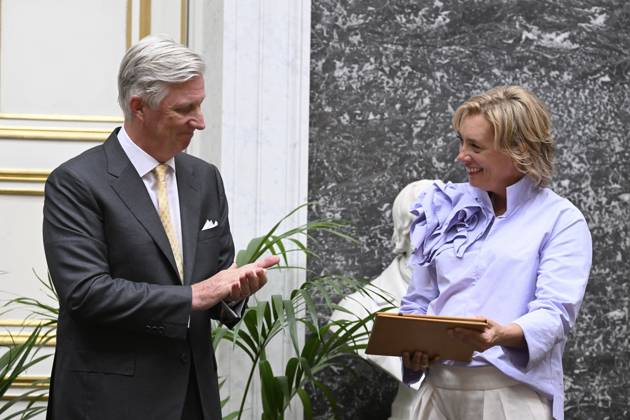 Belgien, König Philippe bei Preisverleihung in Brüssel
