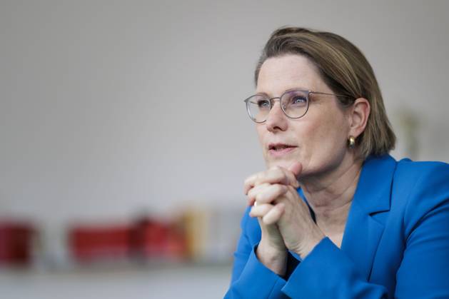 Federal Minister of Justice Stefanie Hubig announces hundreds of millions of euros for the justice system, archive images
