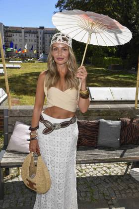 Berlin Fashion Week, guests of the Anja Gockel fashion show