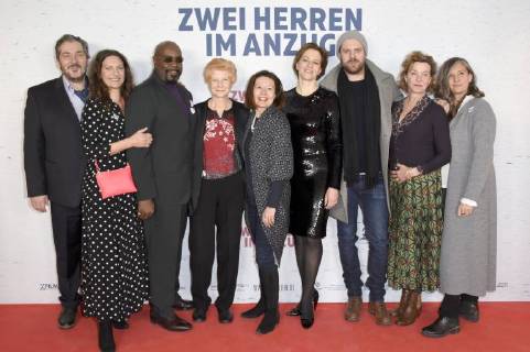Two gentlemen in a suit Premiere at Andechs Monastery