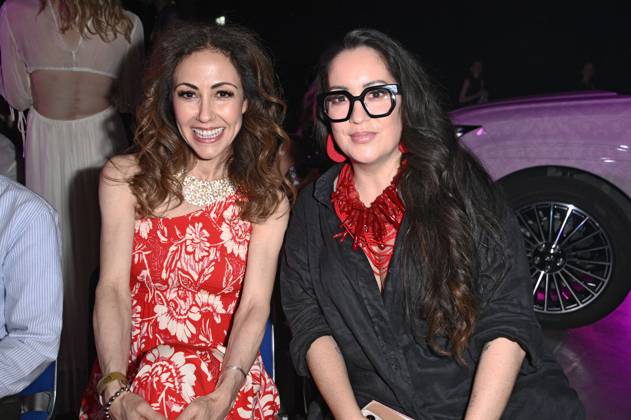 Berlin Fashion Week, guests of the Marcel Ostertag fashion show