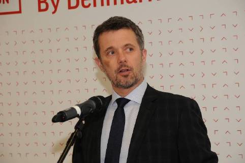 Crown Prince Frederic of Denmark visits Food Nation event in Copenhagen
