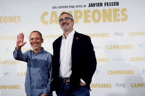Campeones Premiere in Madrid