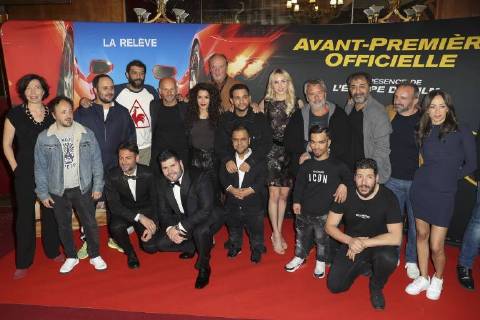 Film premiere Taxi 5 in Paris