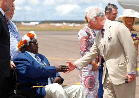 Prince Charles visits the Gove Peninsula