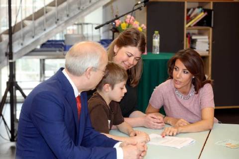 Marie, Princess of Denmark attends school in Copenhagen