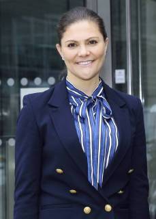 Crown Princess Victoria of Sweden visits the State Agency for the Environment and Nature Conservation