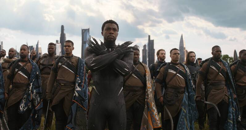 Oscars 2019 - Black Panther wins 3 Oscars archive images