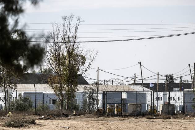 Israel, leak of torture video from Sde Teiman detention centre, archive images