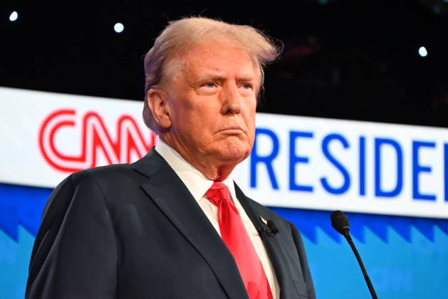 US-Präsident Donald Trump schließt CNN von Reise aus, Archivbilder