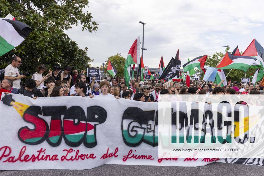 Italy, pro-Palestinian protests in Venice | IMAGO