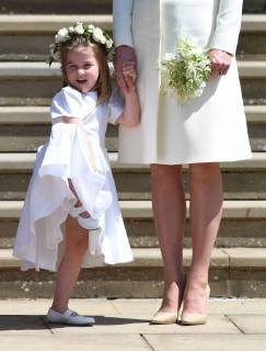 Harry and Meghan, flower girl Princess Charlotte