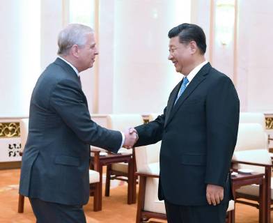 Beijing, Xi Jinping receives Prince Andrew
