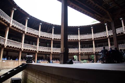 Open Air Theater Globe Berlin in Charlottenburg planned - archive pictures