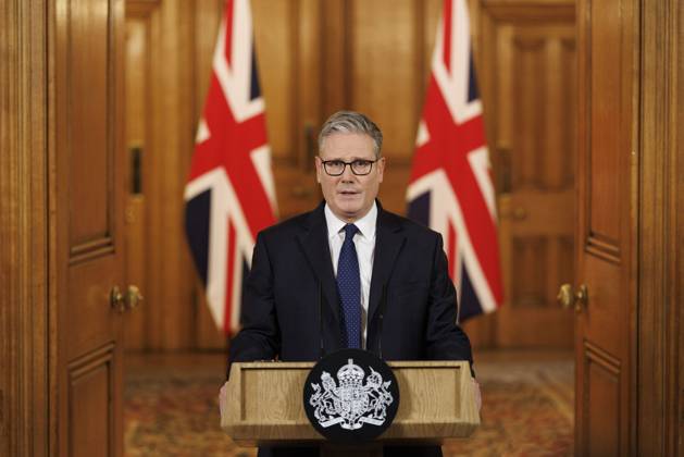 Keir Starmer kündigt Rücktritt als Premierminister von Großbritannien an, Archivbilder