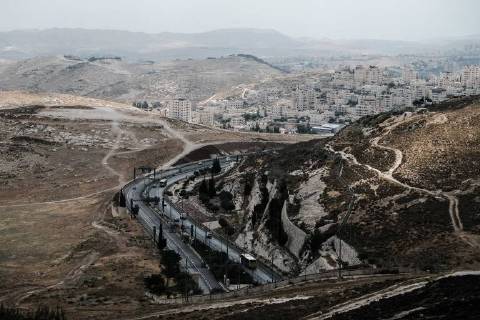Middle East conflict, West Bank, Israel approves controversial E1 settlement, archive pictures