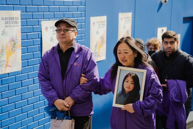 Südkorea, Gedenken an die Opfer der Halloween-Katastrophe 2022 in Itaewon in Seoul