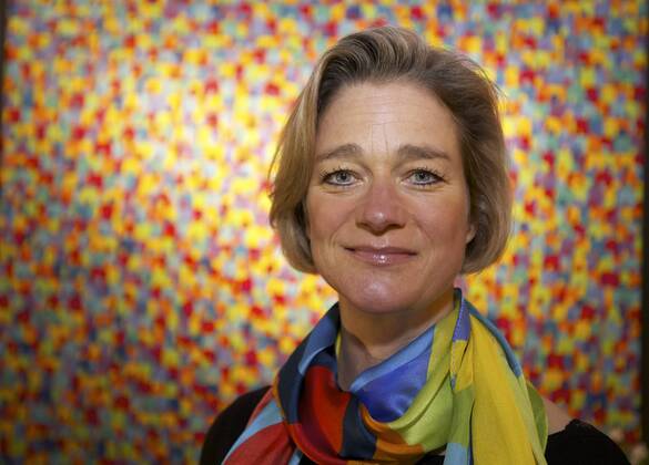 Princess Delphine gets her own documentary series on TV, stock footage