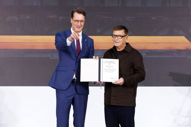 Verleihung des Staatspreises des Landes Nordrhein-Westfalen 2025 an Fotograf Andreas Gursky