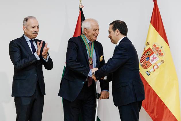 Spanien, Verleihungszeremonie des Großsterns des Jerusalemer Ordens in Madrid