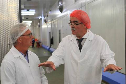 Kuhn visits the Euro-Baltic Fischverarbeitungs GmbH in Sassnitz