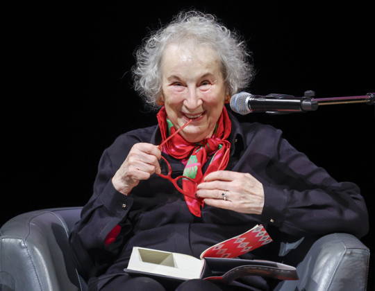Kanada, wordfest in Calgary, Margaret Atwood Lesung