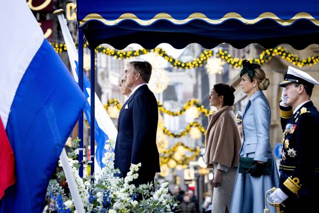 King Willem-Alexander and Queen Maxima of the Netherlands receive Alexander Stubb in Amsterdam