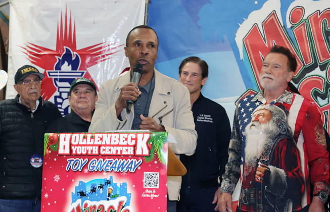Miracle on 1st Street Christmas Toy Giveaway in Los Angeles