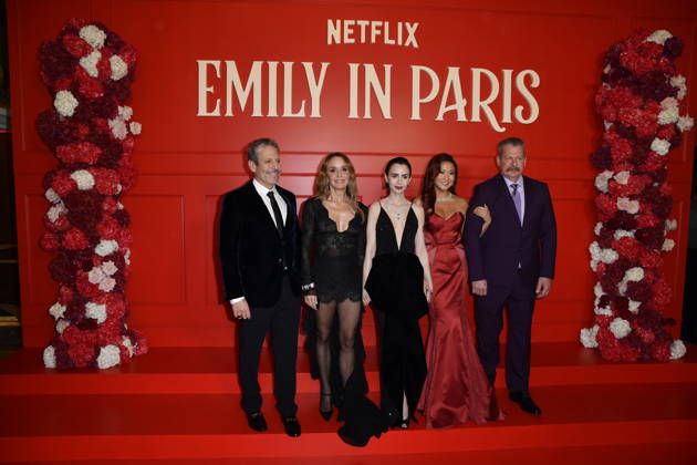 Emily in Paris Photocall in Paris