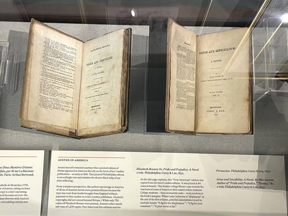 Jane Austen exhibition in New York