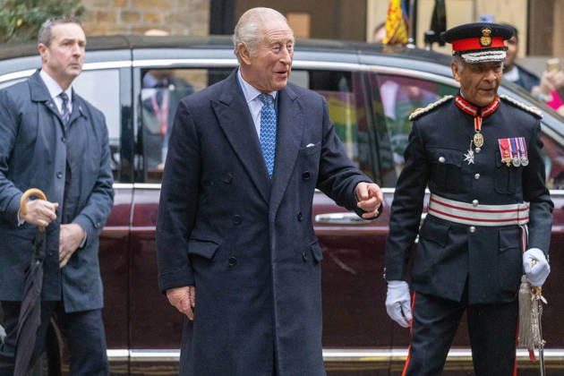 King Charles III visits Guinness Brewery in London