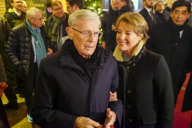 Eugen und Christina Block besuchen Neujahrsempfang Punsch unterm Dach in Hamburg