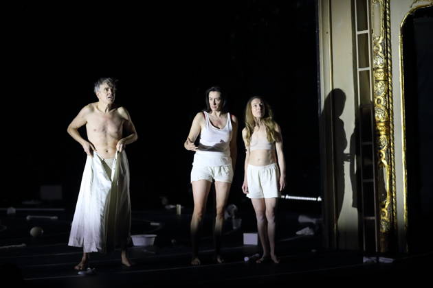 Antigone photo rehearsal at the Berliner Ensemble in Berlin