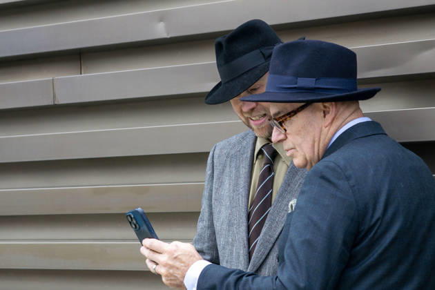 Herrenmodemesse Pitti Immagine Uomo in Florenz