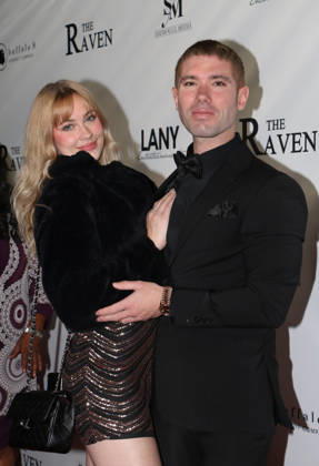 The Raven première in Hollywood