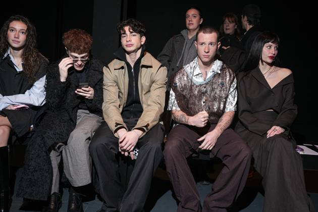 Mailand Men s Fashion Week, Gäste der Qasimi Modenschau