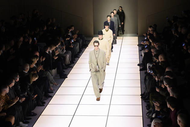 Mailand Men s Fashion Week, Giorgio Armani Modenschau