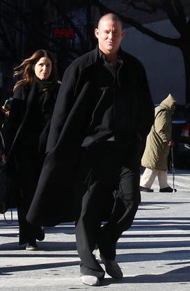 Channing Tatum unterwegs in New York