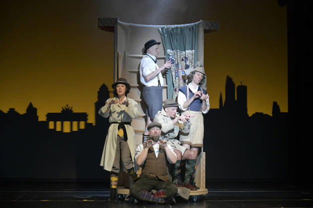 Erich und die Detektive Fotoprobe im Schlosspark Theater in Berlin