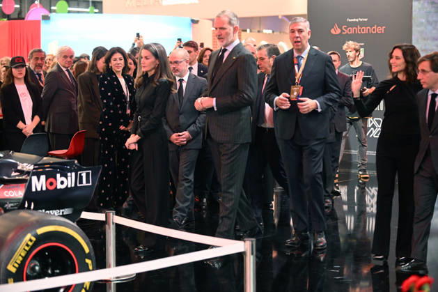 Spanien, König Felipe und Königin Letizia besuchen Touristikmesse Fitur in Madrid