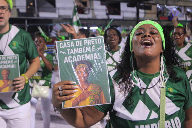 Brazil, pre-carnival show in Rio de Janeiro
