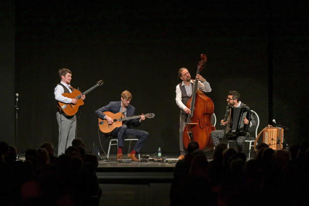 Concert of the Schneeberger and Bakanic Quartet in Steyrermühl
