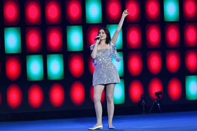 Sophie Ellis-Bextor vor dem Finale der Australian Open