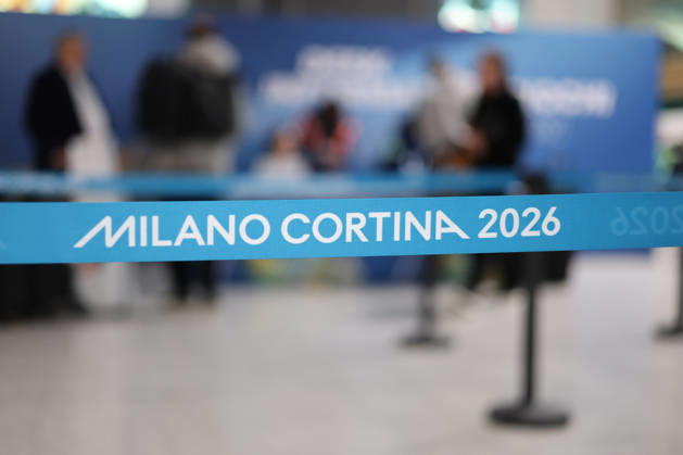 Milano Cortina 2026, impressions from Milan-Malpensa Airport